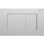 Geberit Sigma 40 bedieningspaneel DF frontbediend square geborsteld RVS 115629FW1