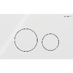 Geberit Sigma 40 bedieningspaneel DF round wit 115628SI1 