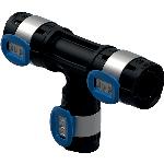 Geberit FlowFit verloop T-stuk PPSU d75-25-75 620.107.00.1