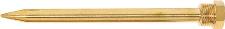 Heimeier messing dompelbuis. 1/2" x 186mm totale lengte 6602-00.363