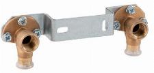 Geberit Mapress brons Geminibeugel met 2x muurplaten 15-Rp1/2"