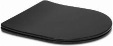 Blue Label Hav closetzitting 53cm met deksel softclose en quick release zwart 760102