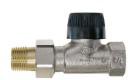 Solar Utraline thermostatische radiatorkraan 1/2" recht tbv M30 kop V2000DBB15