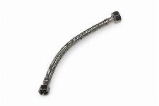 Blue Label flexibele aansluitslang 1/2"x3/8" bi-bi geborsteld nikkel 25cm FK501BNSP 