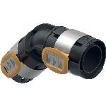 Geberit FlowFit bocht 45 gr PPSU d50