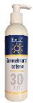 Zonnebrandcr�me SPF30 fles 250 ml. hoge bescherming UVA en UVB, waterresistent, Boots 5* classificatie, hypoallergeen, pH-neutraal