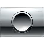 Geberit Delta15 bedieningspaneel spoel-stop-spoeling chroom 115120215