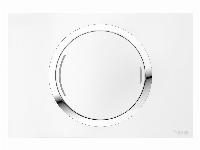 Rehau Zero bedieningspaneel 2-toetsspoeling wit 18964271850