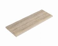 Blue Label Mette Topblad in HPL, zonder gaten  120cm Urban Oak 3,8x120x46 (hxbxd)