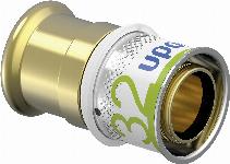 Uponor S-Press Plus overgangskoppeling 32x28 CU-SST M/V 1145406