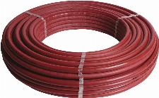 Henco Standard meerlagenbuis glad, �14x2mm, 5 lagen, aluminium, PE-Xc, isolatie 10mm, buis rood, 50m
