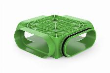 DucoFlex Vloer- en plafondplenum 4x ovaal