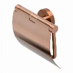 Geesa Nemox toiletrolhouder met klep brons geborsteld 91650810