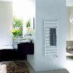 Zehnder Zeta Electrische Badkamerradiator 600x1600 wit, 750 watt