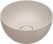 Catalano Tonalita Sfera waskom 32cm antibacterieel, zonder overloop h14 cm Mat seta 0523320031