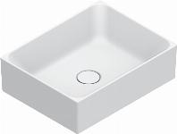 Catalano Tonalita Premium waskom, antibacterieel, zonder overloop. 45x35 cm, h13 cm. Mat wit