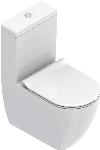 Catalano Sfera duoblok (closetcombinatie), antibacterieel, zonder spoelrand, diepspoel, vuilafstotend, 63x36 cm, wit