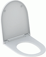 Geberit One closetzitting softclose quick release scharnieren wit 243.989.11.2