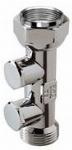 Raminex terugstroombeveiliging 3/4 wartel x 3/4 buitendraad chroom 290010