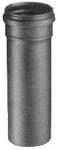 Ubbink Rolux Luchttoevoerpijp �100 mm mof x spie l=1000 mm PE zwart 0223004