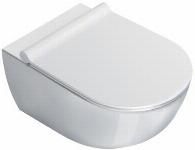 Catalano Sfera New Flush wandcloset diepspoel zonder spoelrand 54cm wit met gratis toiletblokhouder en 8 Duofresh sticks
