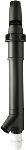 Ubbink dakdoorvoer concentrisch �60mm �60/100mm kunststof pp lengte 2102mm zwart/zwart 0187494