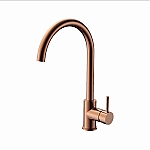 Blue Label Ribe keukenkraan C uitloop geborsteld brons FK-0329W-BR