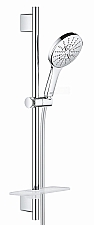 Grohe Rainshower SmartActive 130 glijstangset m. zeepschaal 60cm chroom 26575000