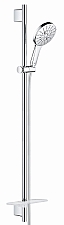 Grohe Rainshower SmartActive 130 glijstangset m. zeepschaal 90cm chroom 26548000