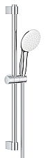Grohe Tempesta glijstangset m. handdouche �11cm m. 1 straalsoort 60cm m. doucheslang 175cm chroom 27924003