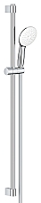 Grohe Tempesta glijstangset m. handdouche �11cm m. 3 straalsoorten 90cm m. doucheslang 175cm chroom 26771003