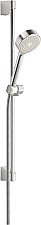 Hansa Hansabasicjet glijstangset compleet m. handdouche-1 65cm chroom 44780213