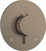 Hansgrohe Ecostat Comfort S thermostatische inbouw 2F brushed bronze 33715140