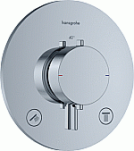 Hansgrohe Ecostat Comfort S thermostatische inbouw afbouwdeel 2F chroom 33715000