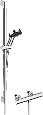 Hansgrohe Pulsify Select S douchesysteem 105 3jet Relaxation EcoSmart met Element en glijstang 90 cm 24271000