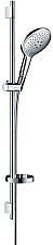 Hansgrohe Raindance Select S Unica'S glijstangset m. Raindance Select S 150 Air 3jet handdouche 90cm m. Isiflex`B doucheslang 160cm chroom 27803000
