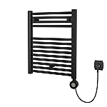 Masterwatt Calor V2 elektrische radiator 927x500mm 500W mat zwart RAL9005 300200020