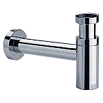Raminex designsifon Slim 1 1/4'' x 32 mm chroom voor fontein 510005