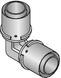 Uponor S-press knie aansluiting 1: 40mm persmof, aansluiting 2: 40mm persmof 1046908