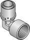 Uponor S-Press pers knie 90� bi.dr. 40mmx1 1/2"bi 1046910