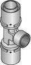 Uponor S-Press pers T-stuk bi.dr. 40x3/4"bix40mm 1046923