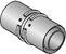 Uponor S-Press pers koppeling 40x40mm 1046932