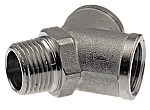 VSH Draad Y-stuk G1/2" 2 x binnendraad x buitendraad chroom 0470415