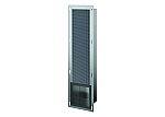 Luca Sanitair Inbouw reserve toiletrolhouder 19,5x72x12,2cm in Gun metal PVD