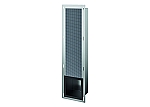 Luca Sanitair Inbouw reserve toiletrolhouder 19,5x72x12,2cm in Mat zwart