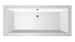 Xenz Society ligbad 200x90cm wit 6886-01