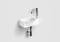 Clou Flush 3 fontein 36cm rechts middernacht marine PE CL/03.82031