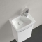 Villeroy & Boch Architectura fontein m. kraangat rechts  36x26.5x13.5cm z. overloop wit 43863701