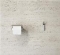 Geesa Craft Toiletaccessoireset - Toiletborstel met houder - Toiletrolhouder met klep - Handdoekhaak - RVS gepolijst