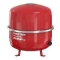 Flamco, Membraandrukexpansievat, flexcon premium, 80 liter, 2,5-6 bar, 3/4" aansluiting (buitendraad), verticaal, met poten, rood